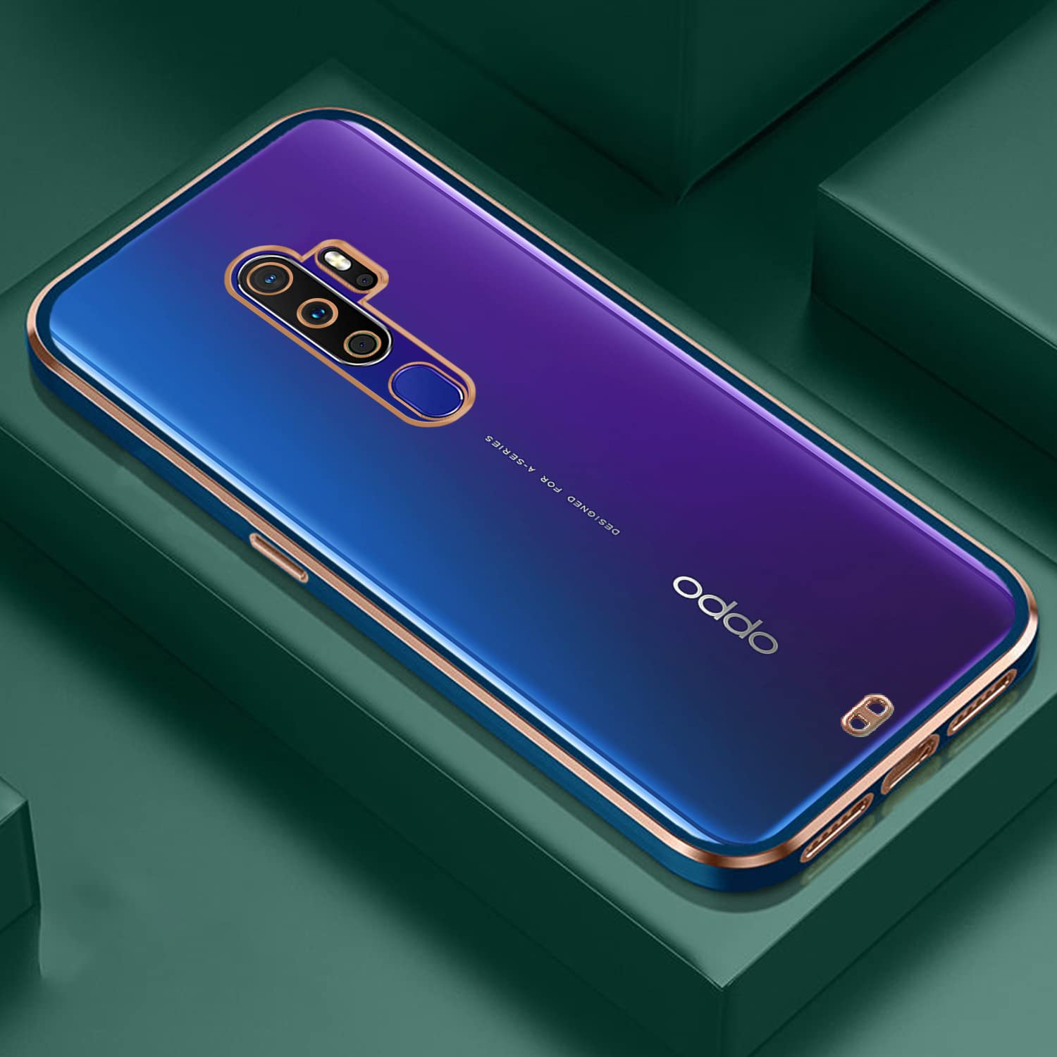 Pikkme Oppo A5 2020/A9 2020 blue back cover – photo 6