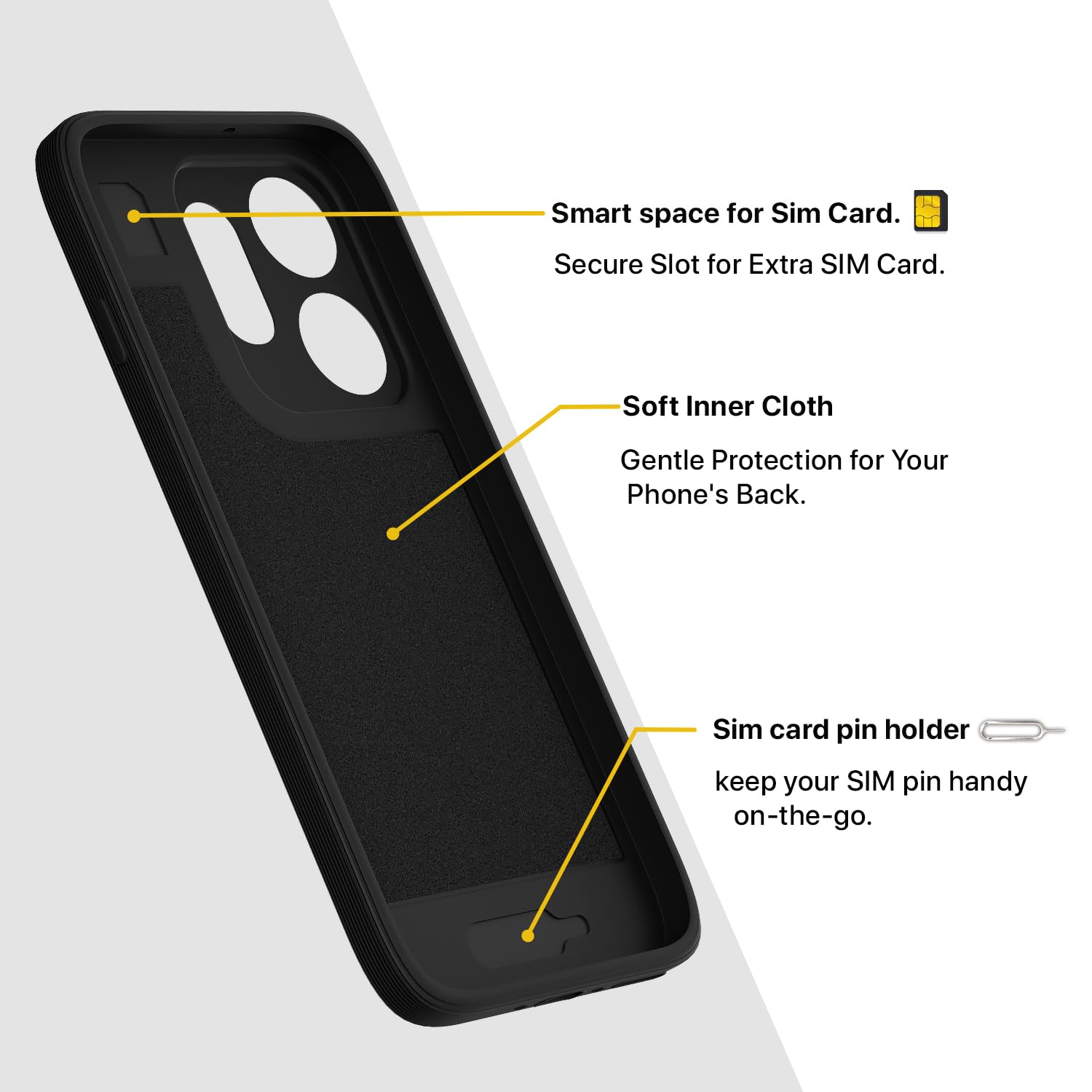 Black MagSafe phone cover for Oppo Reno 16 5G – Pikkme – photo 6