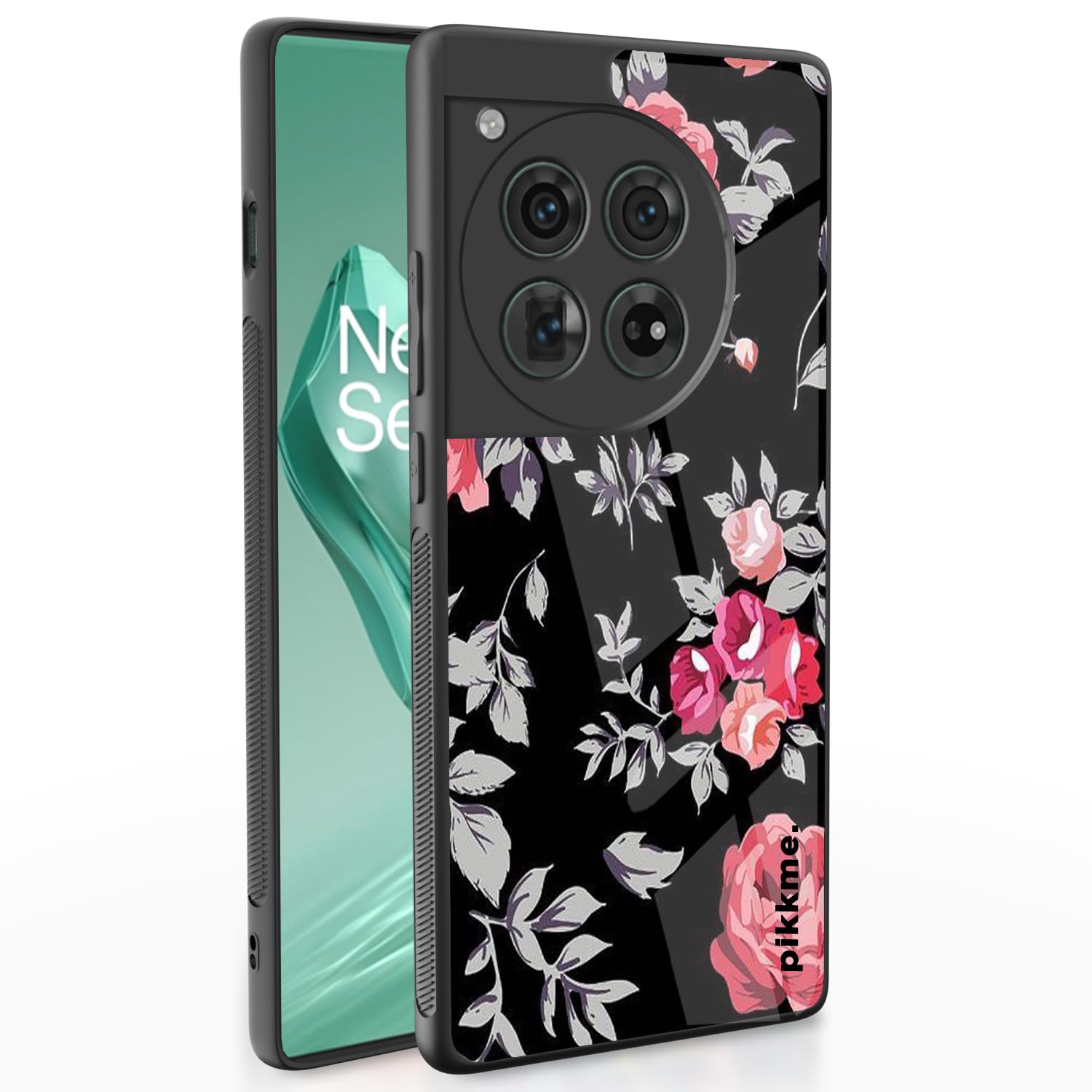 Pikkme OnePlus 12 5G Flower mobile cover