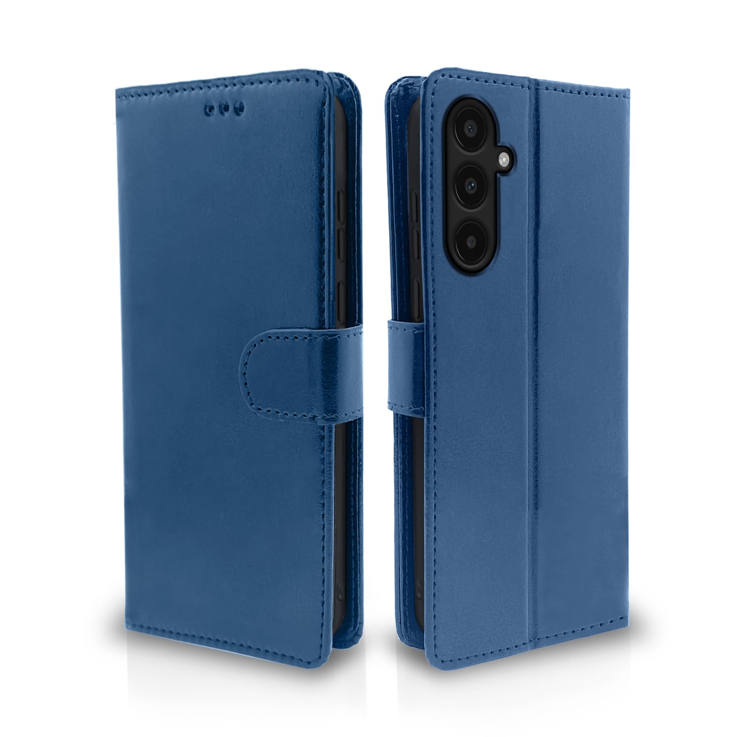 Samsung A35 5G flip case in blue by Pikkme