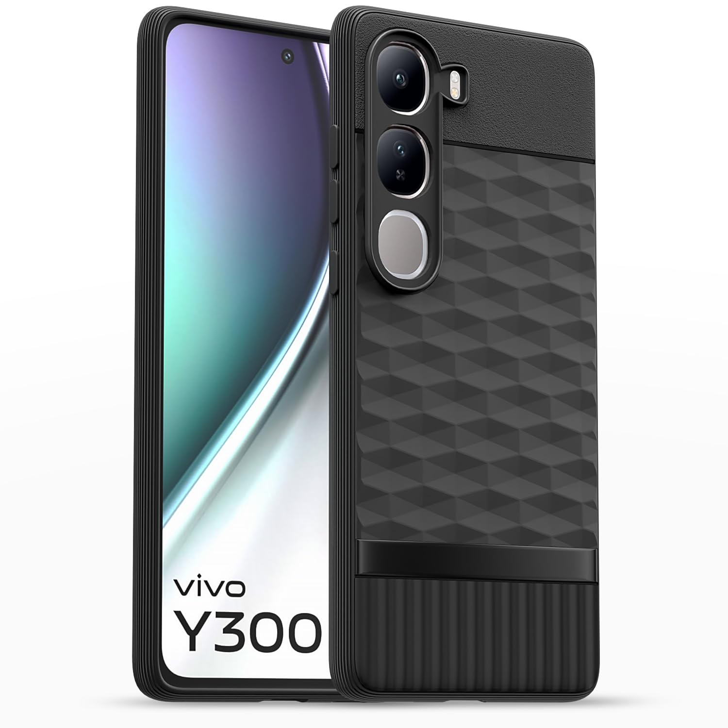 Vivo Y300 5G Gencase Back Cover - Black