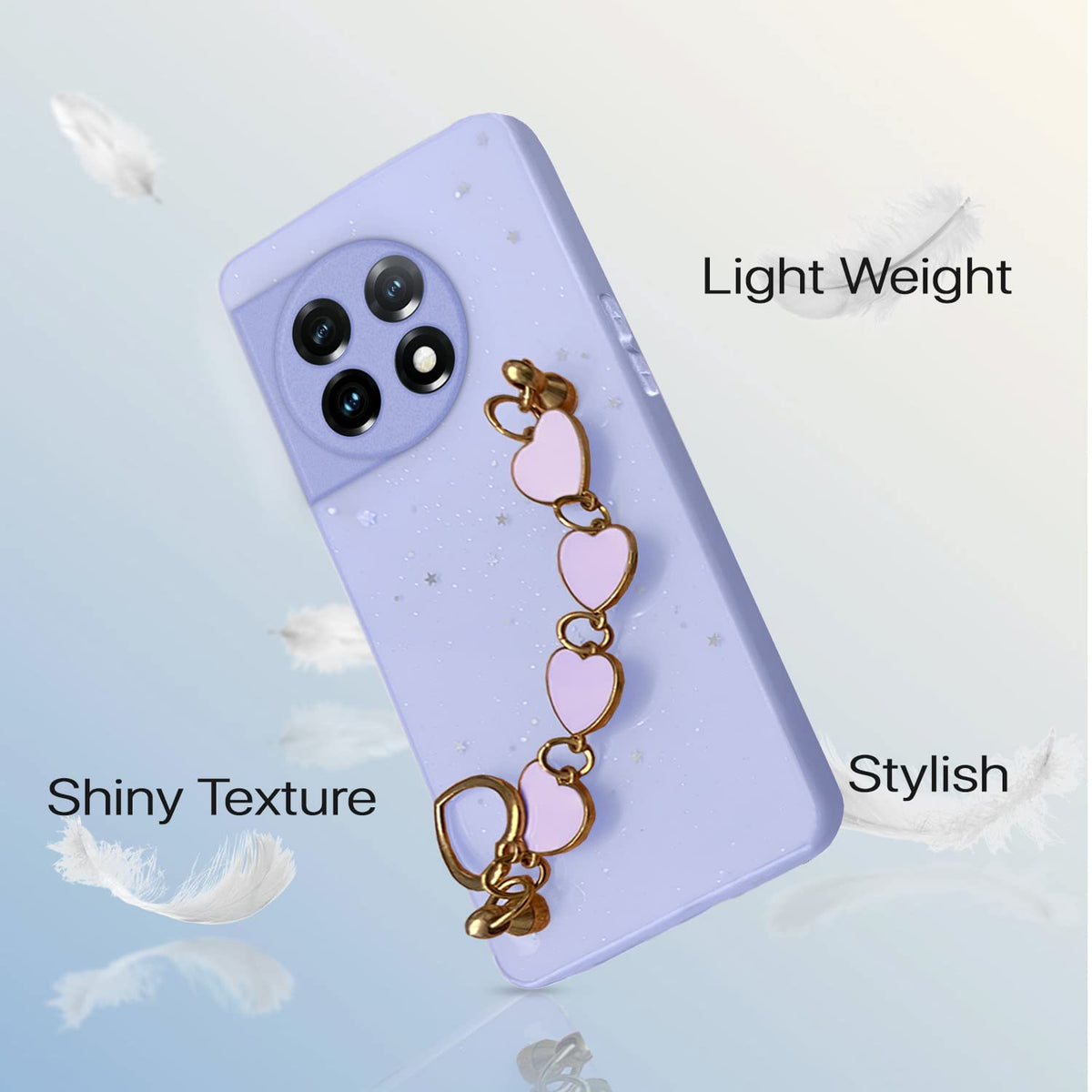 Pikkme purple Chain mobile cover for OnePlus 11 5G – photo 6