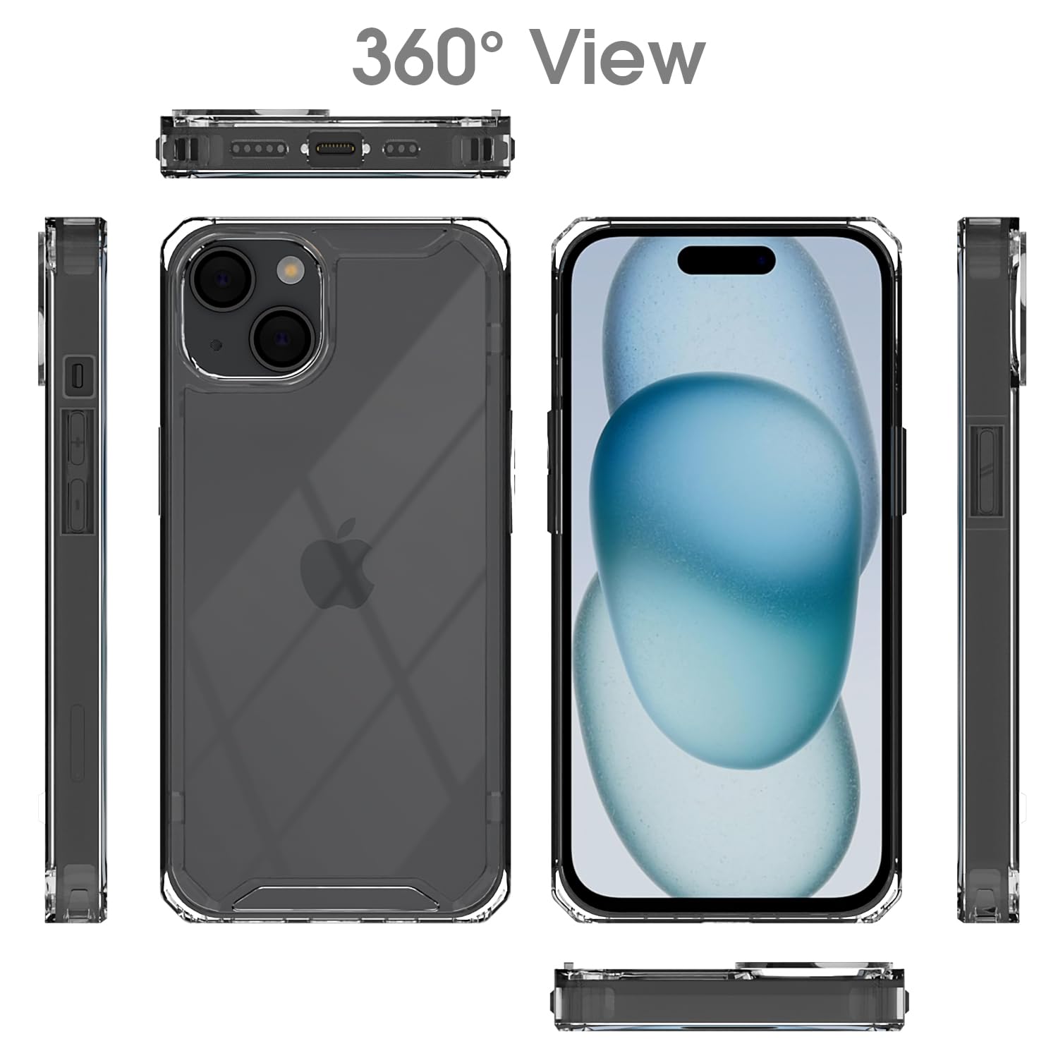 Pikkme iPhone 15 Hybrid transparent back cover – photo 7