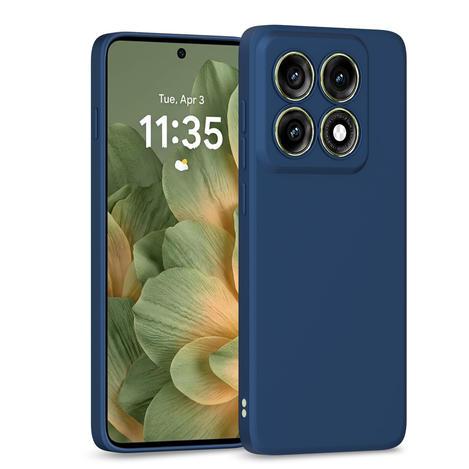 Moto Edge 70 Pro 5G Matte mobile back cover in blue by Pikkme