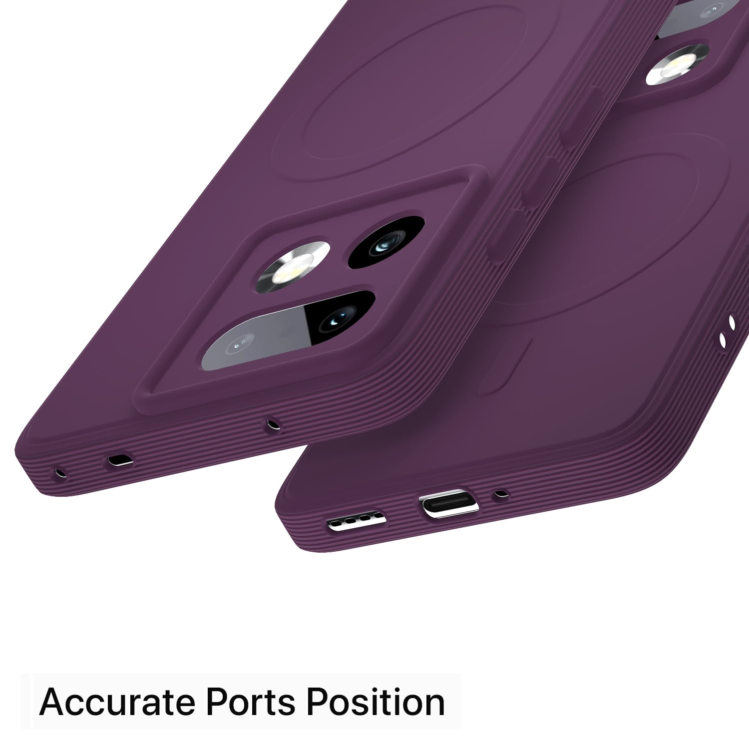 Pikkme Realme 16 Pro Plus 5G MagSafe purple phone cover – photo 4