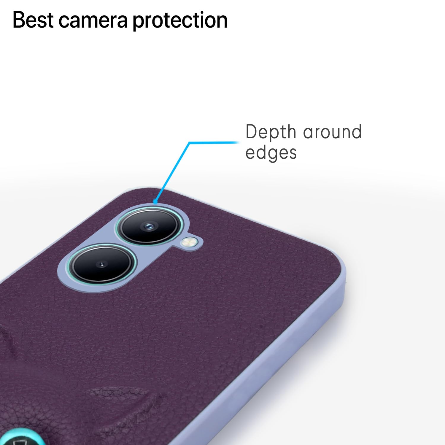 Purple back cover for Realme C33 – Pikkme – photo 5