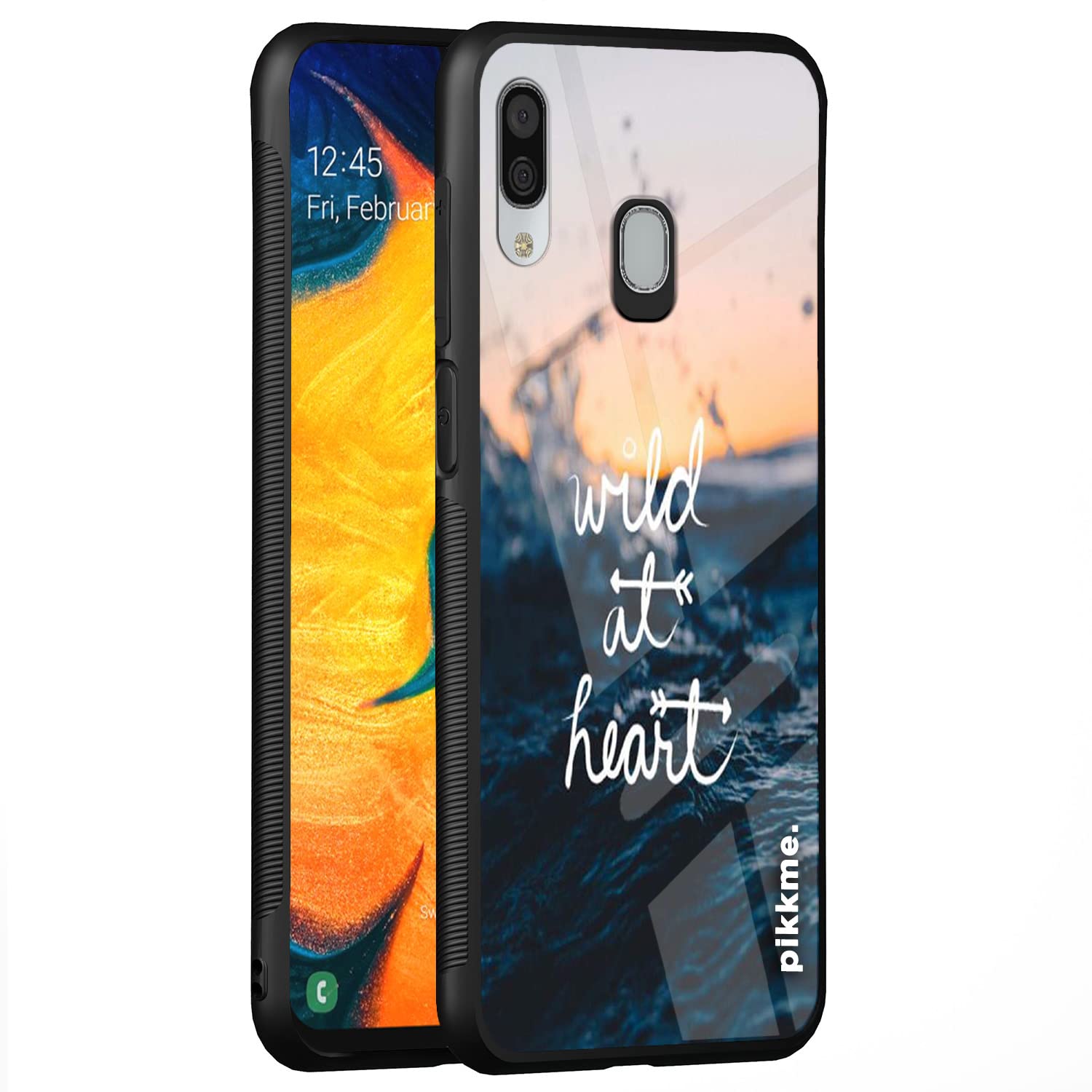 Pikkme Samsung A20/A30/M10s Hybrid back cover
