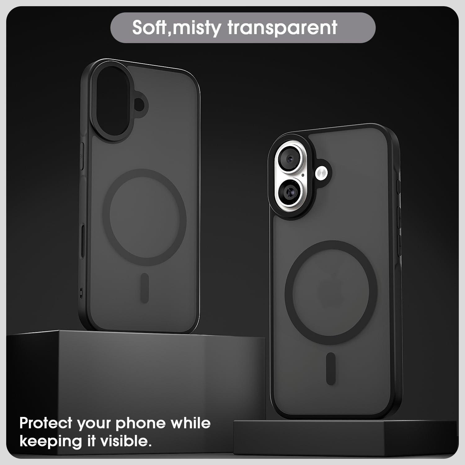 Pikkme iPhone 17 MagSafe black back cover – photo 3