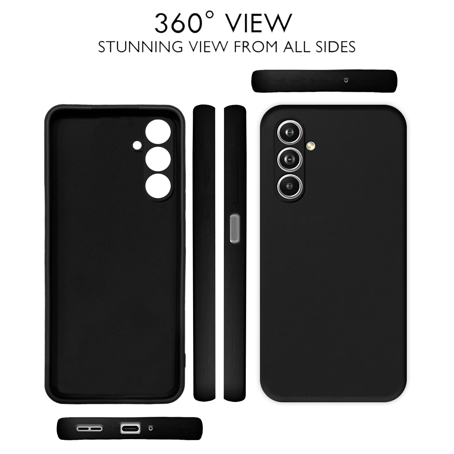 Samsung M54/F54 5G mobile cover in black by Pikkme – photo 3