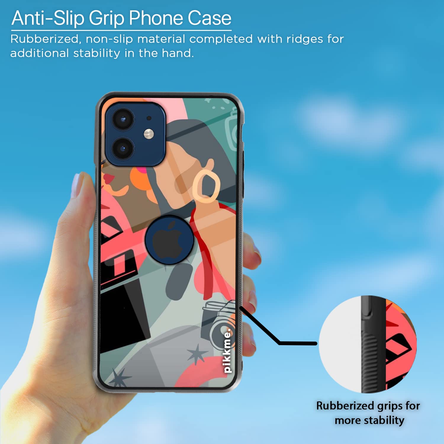 iPhone 12 Mini Hybrid mobile cover by Pikkme – photo 5