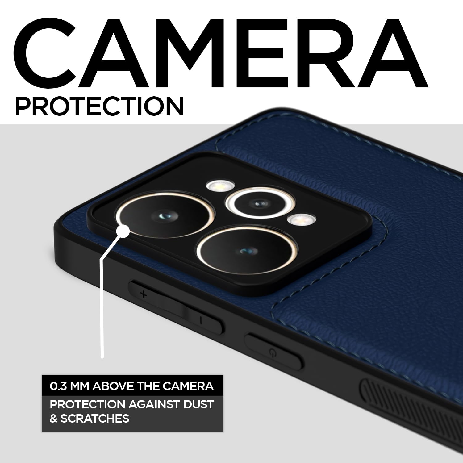 Realme 15 5G mobile cover in blue by Pikkme – photo 3