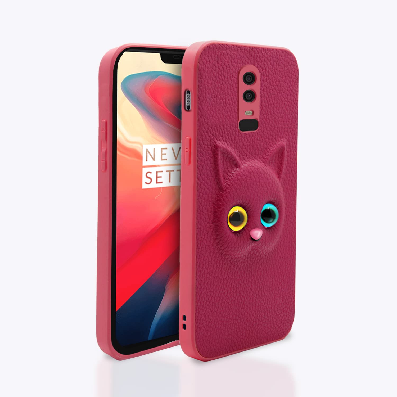 Pink mobile cover for OnePlus 6 – Pikkme