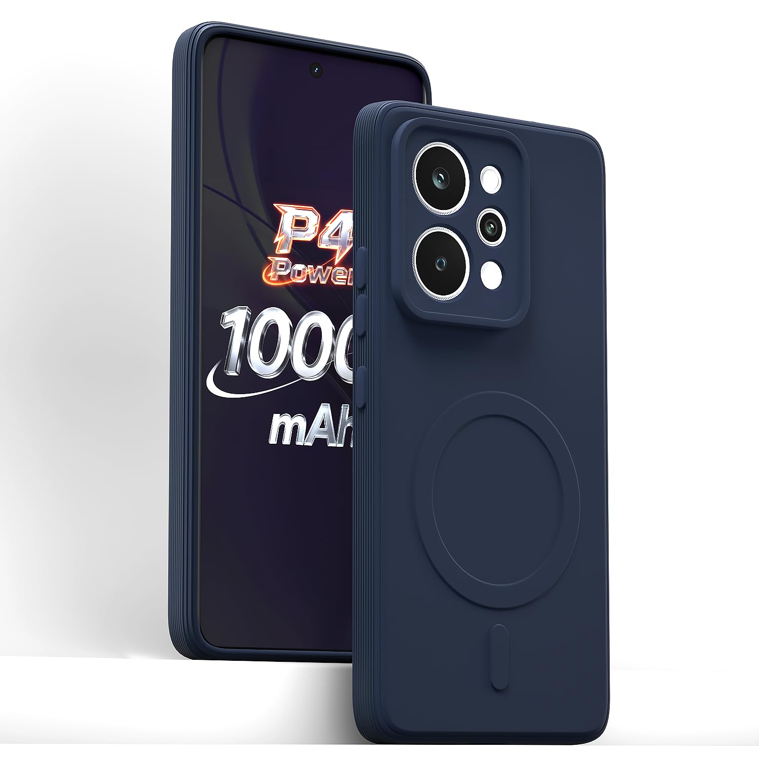 Pikkme blue MagSafe phone cover for Realme P4 Power 5G – photo 2