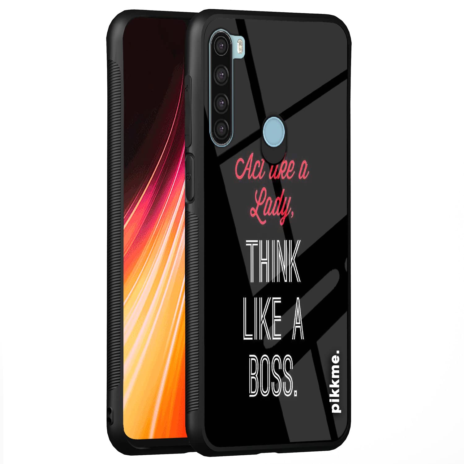 Pikkme Hybrid back cover for Redmi Note 8