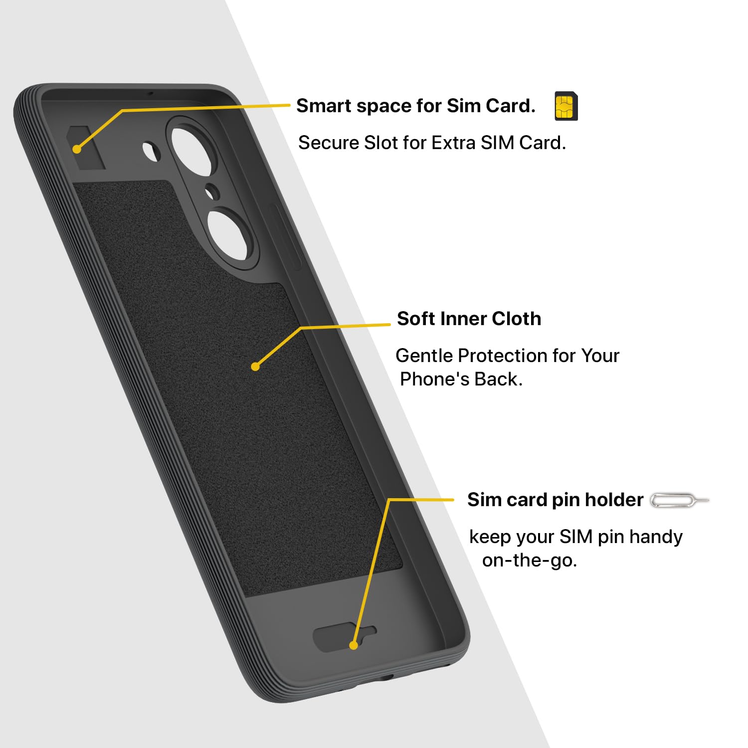 Pikkme grey mobile cover for OnePlus Nord CE 5 5G – photo 6