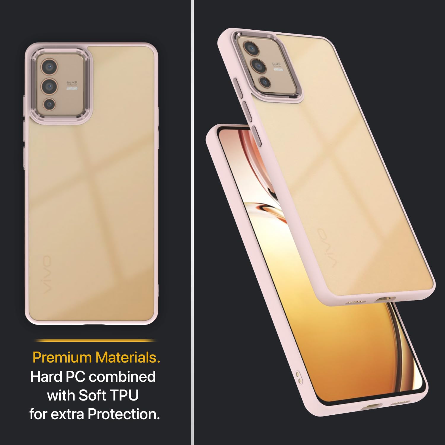 Pikkme Vivo V23 Camring Back Cover (Face)