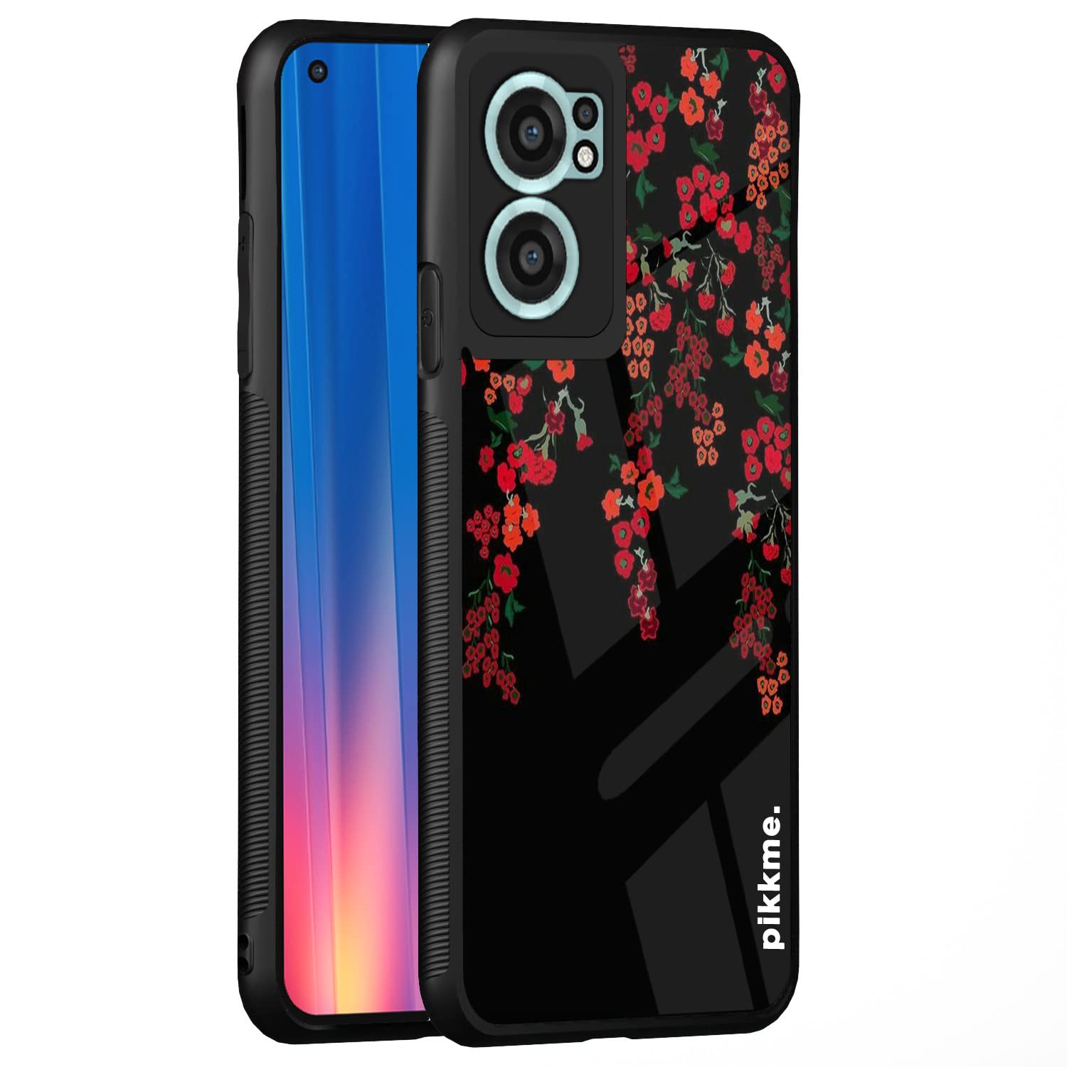 Pikkme Flower mobile back cover for OnePlus Nord CE 2 5G
