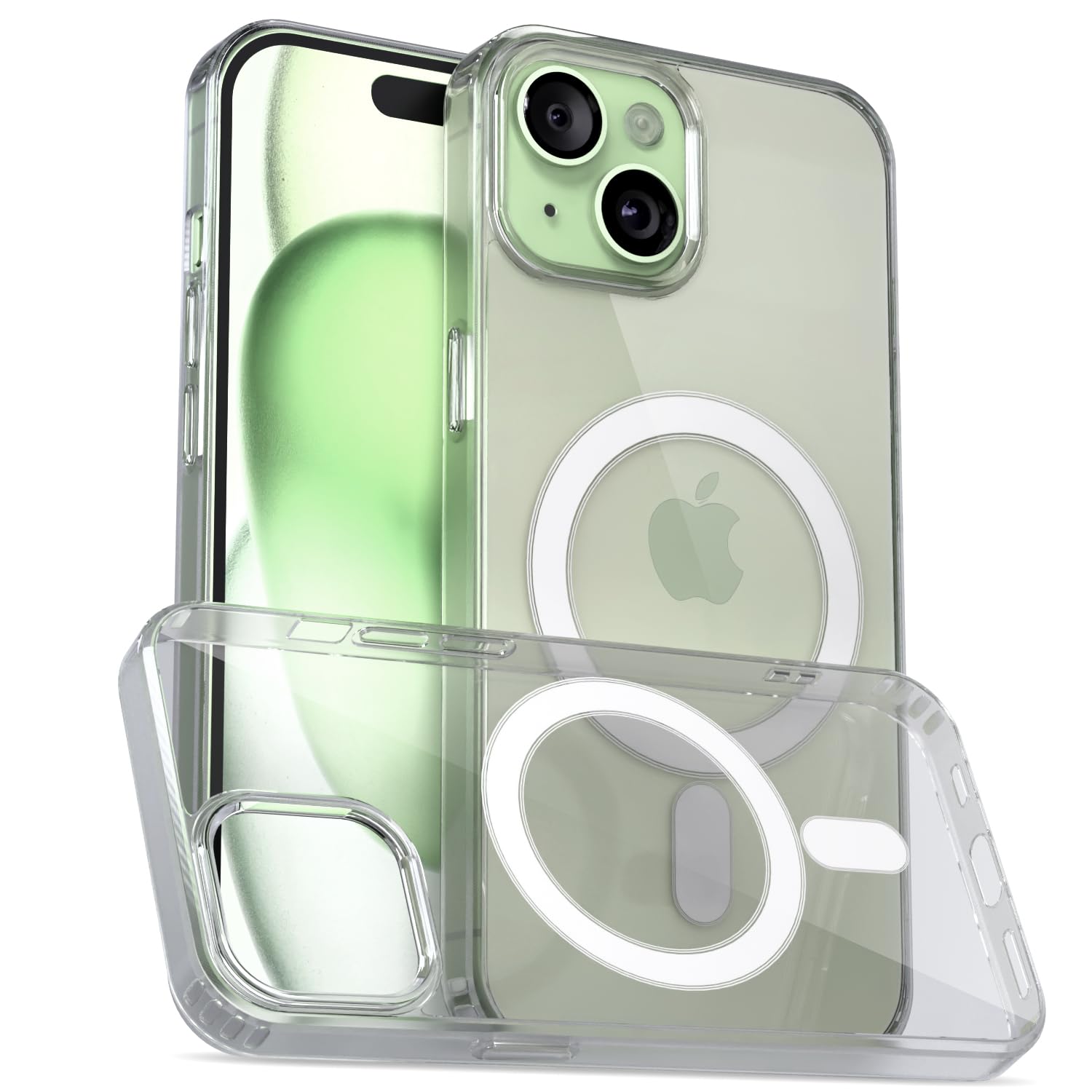 Transparent Carbon mobile cover for iPhone 15 – Pikkme
