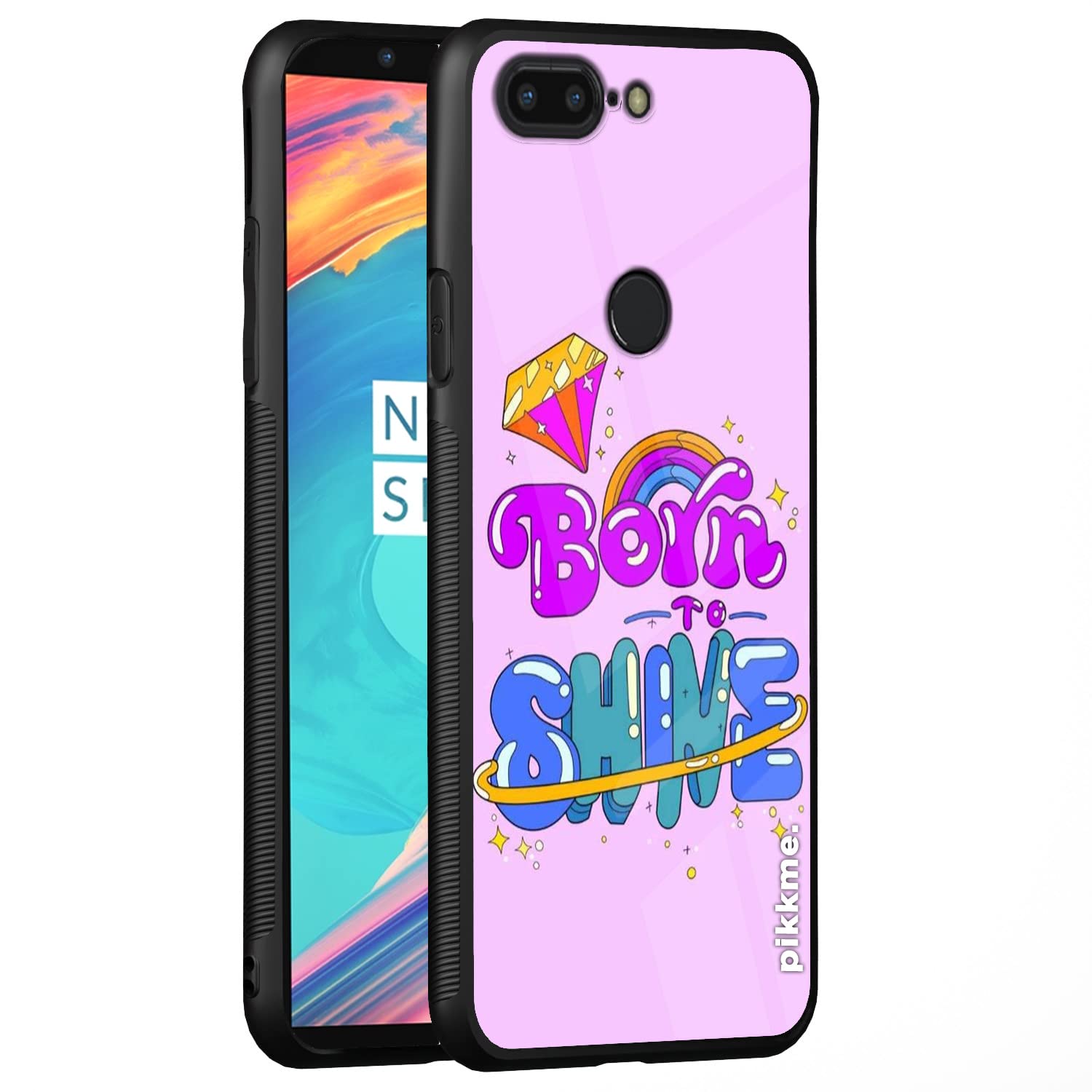 Pikkme Hybrid back cover for OnePlus 5T