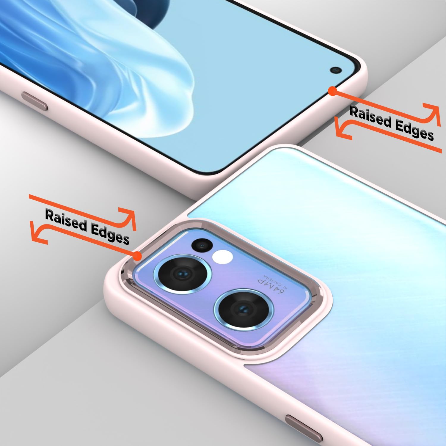 Pikkme Oppo Reno 7 Camring Back Cover (Face)