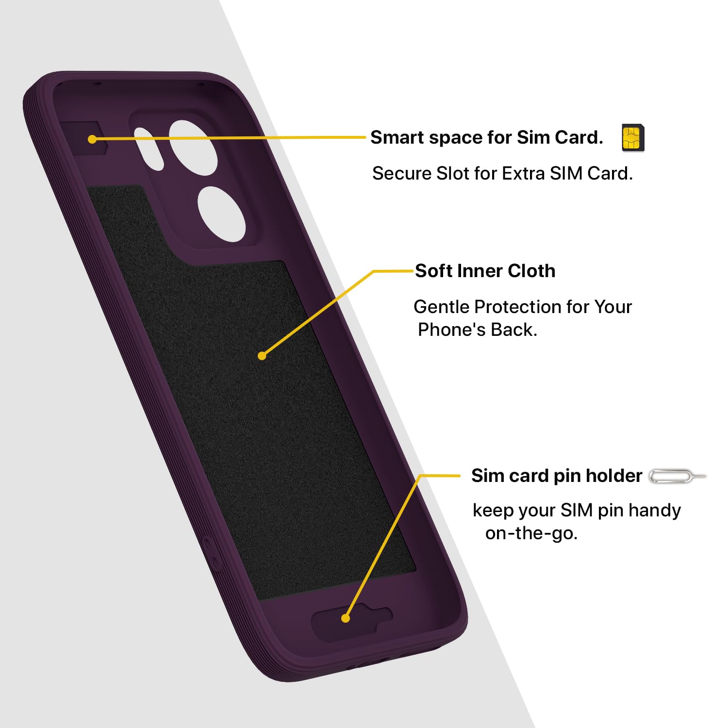 OnePlus Nord CE 6 5G MagSafe mobile cover in purple by Pikkme – photo 6