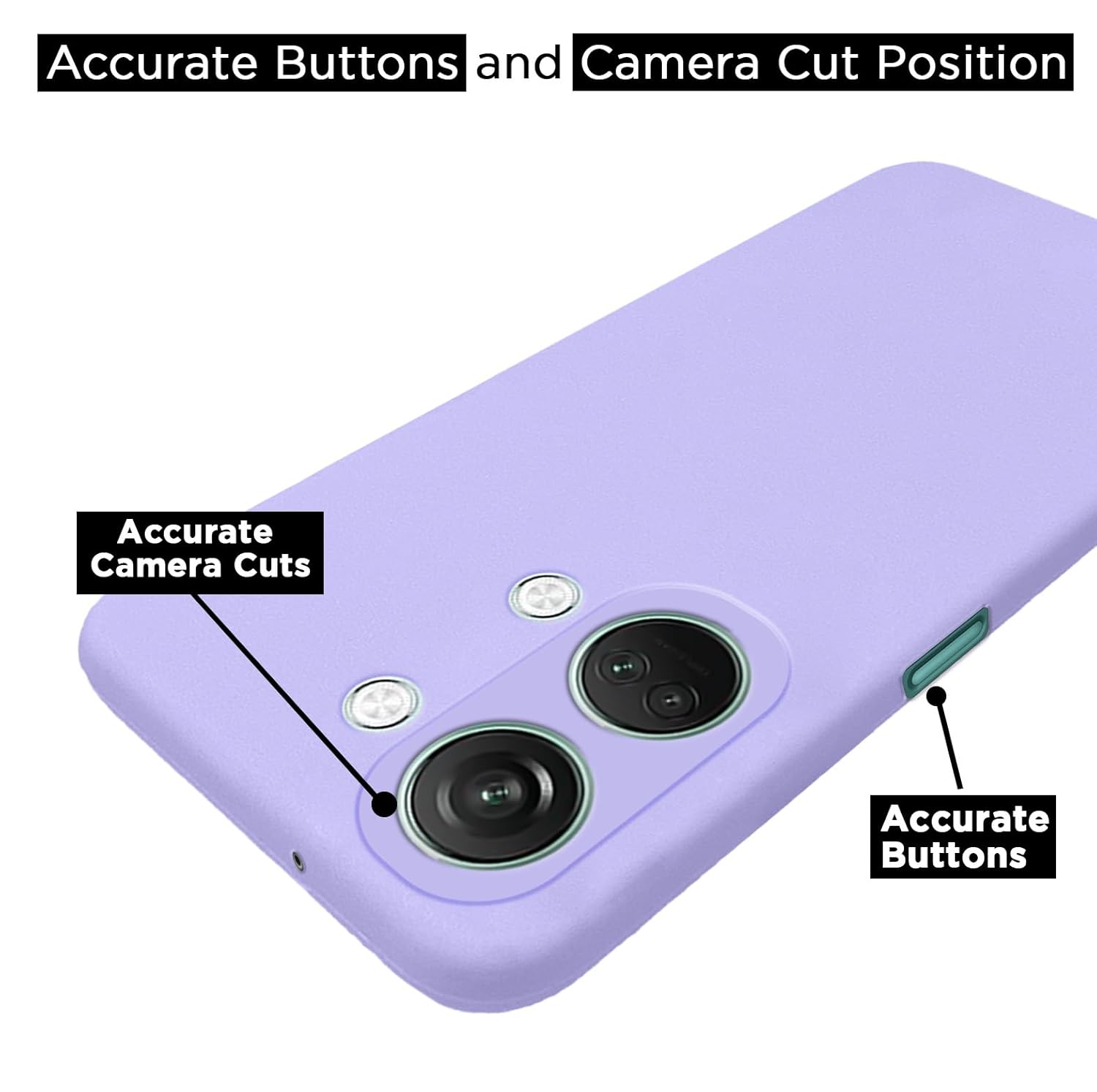 Pikkme OnePlus Nord Ce 2 Lite 5G Liquid Silicone Back Cover | Purple