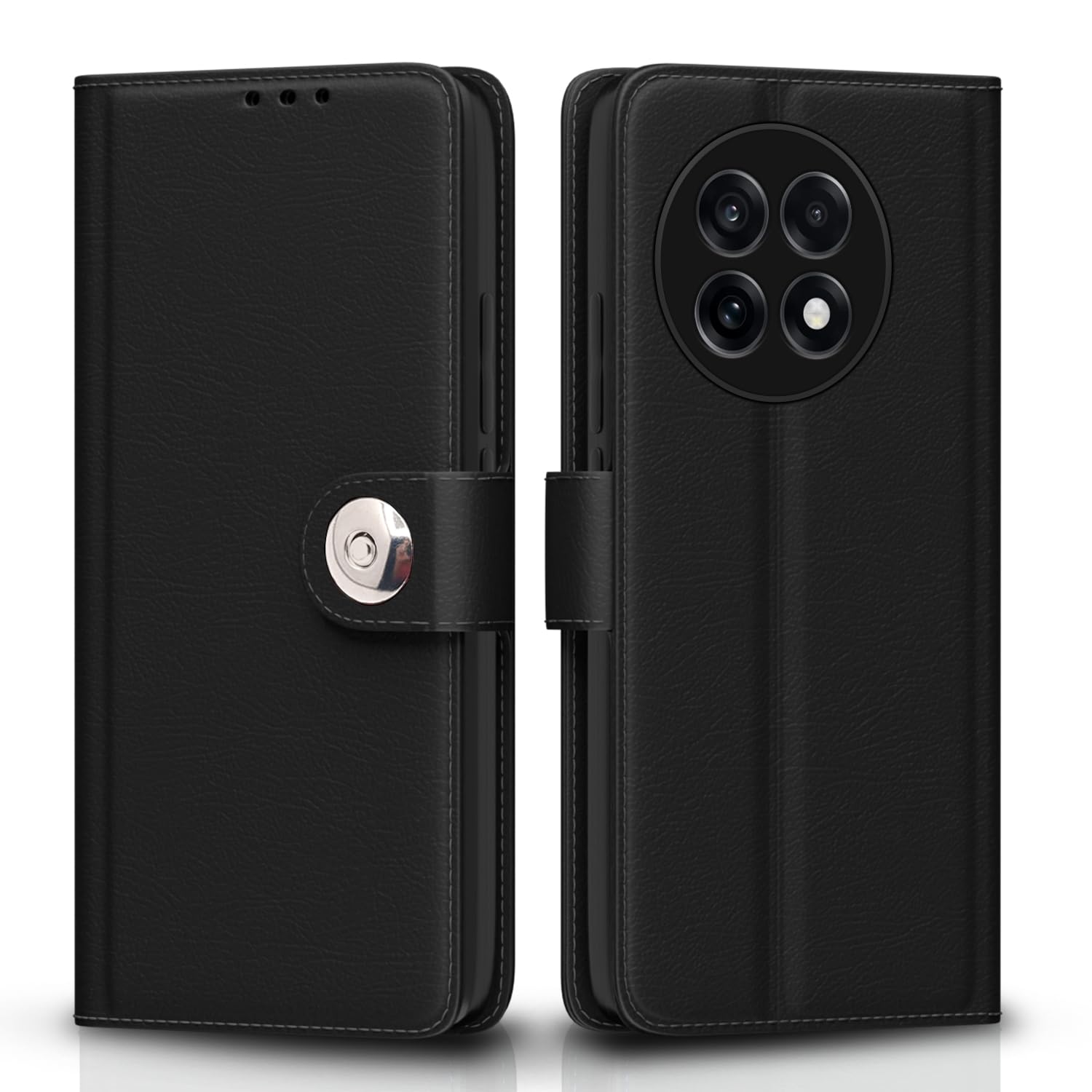 Black flip case for OnePlus 13R 5G – Pikkme