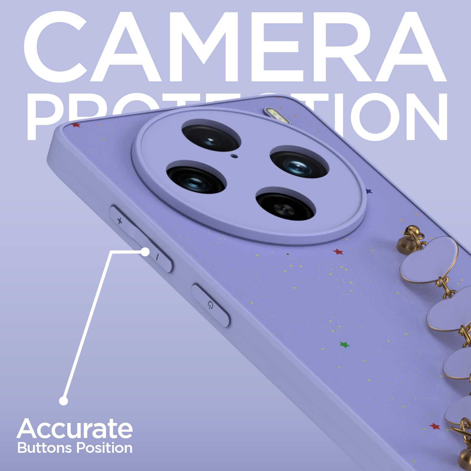 Vivo X100 Pro 5G mobile back cover in purple by Pikkme – photo 3