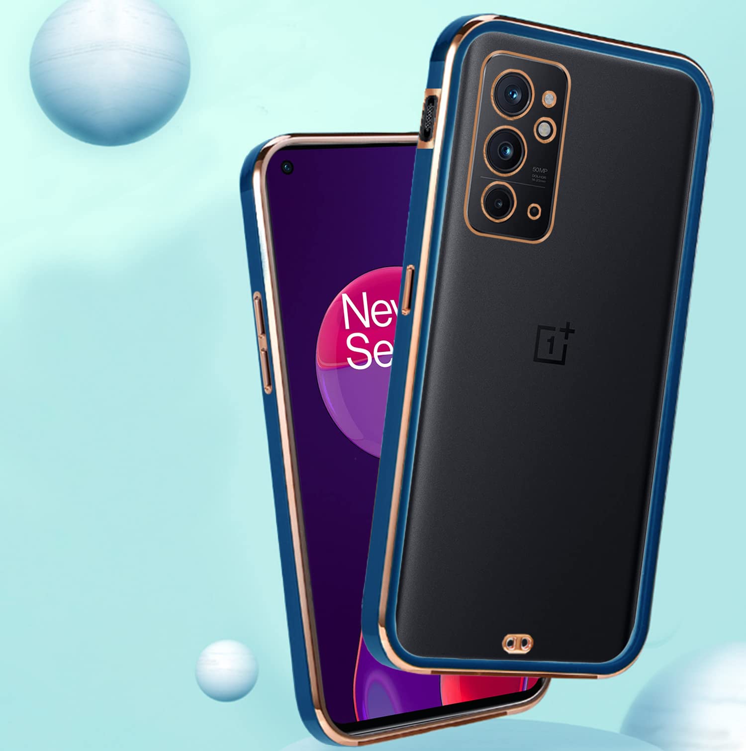 Blue mobile cover for OnePlus 9RT – Pikkme – photo 4