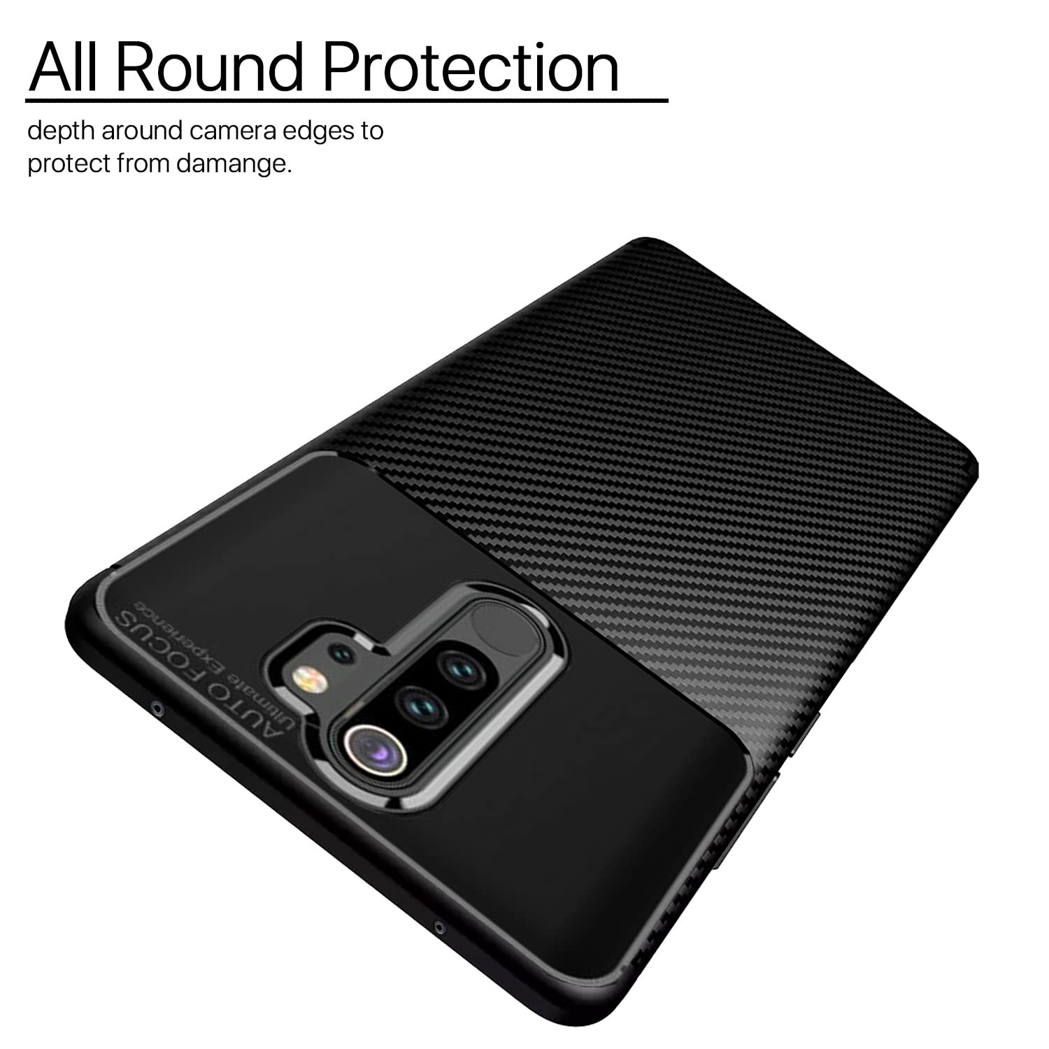 Pikkme Redmi Note 8 Pro Carbon black phone cover – photo 2