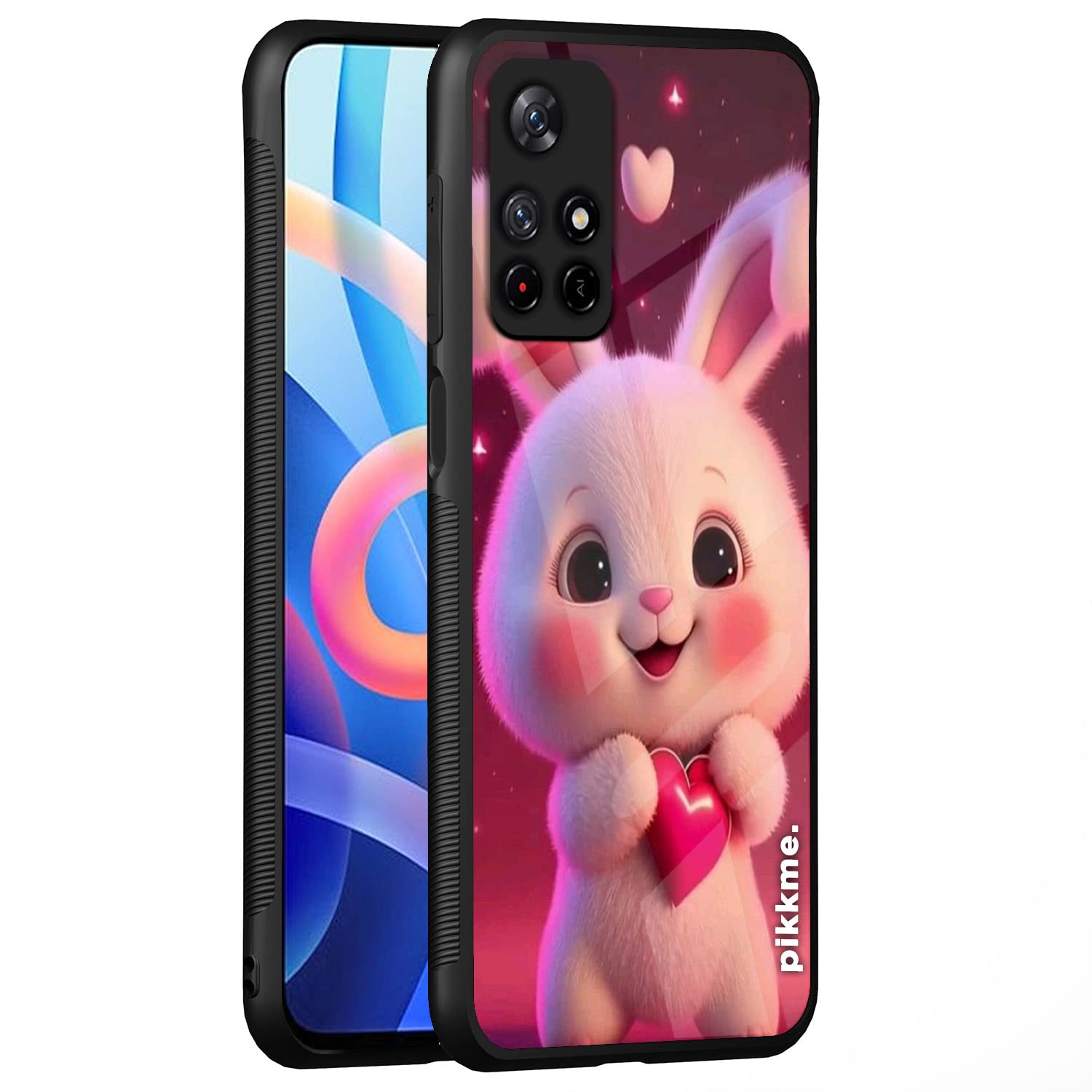 Redmi Note 11T/Poco M4 Pro 5G Hybrid mobile back cover by Pikkme