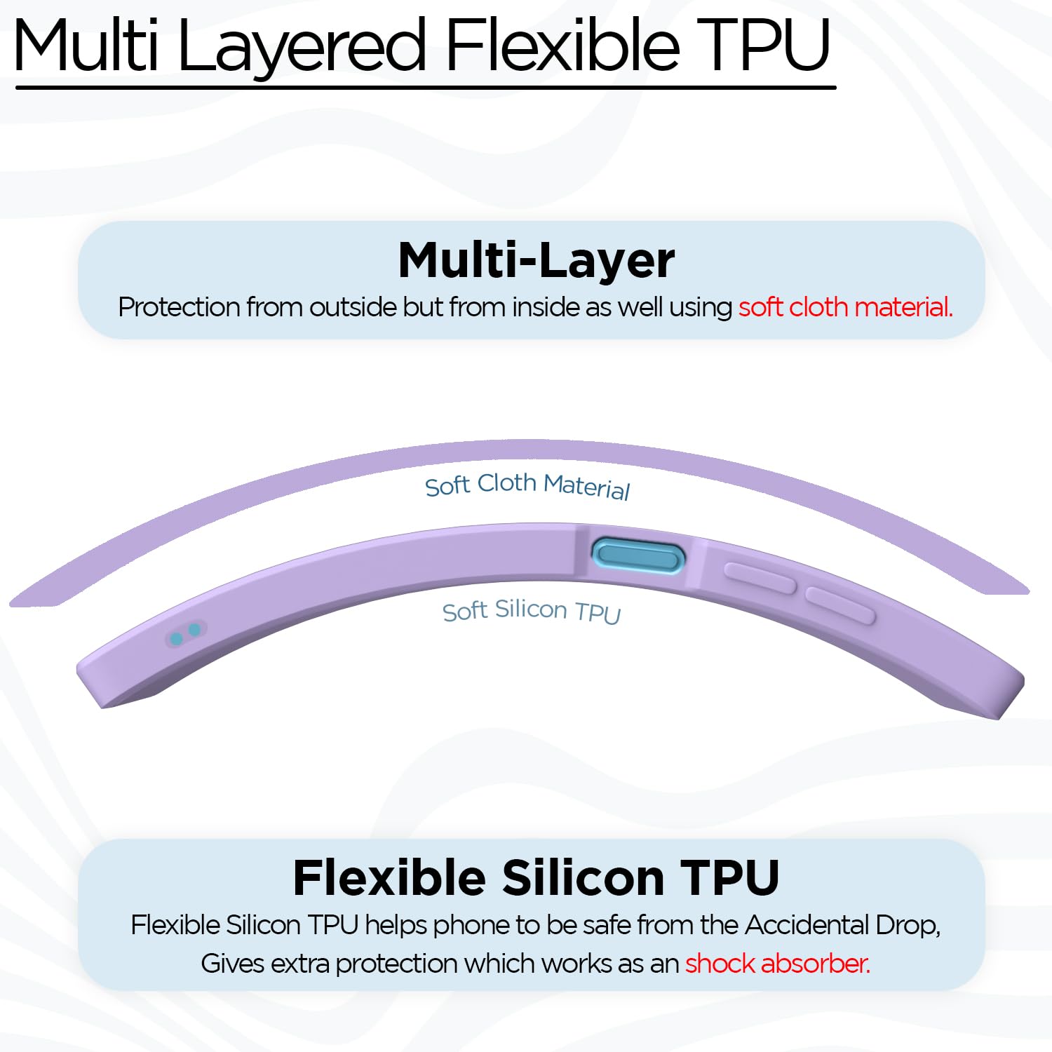 Pikkme purple back cover for Vivo T1/Y75/iQOO Z6 5G – photo 4