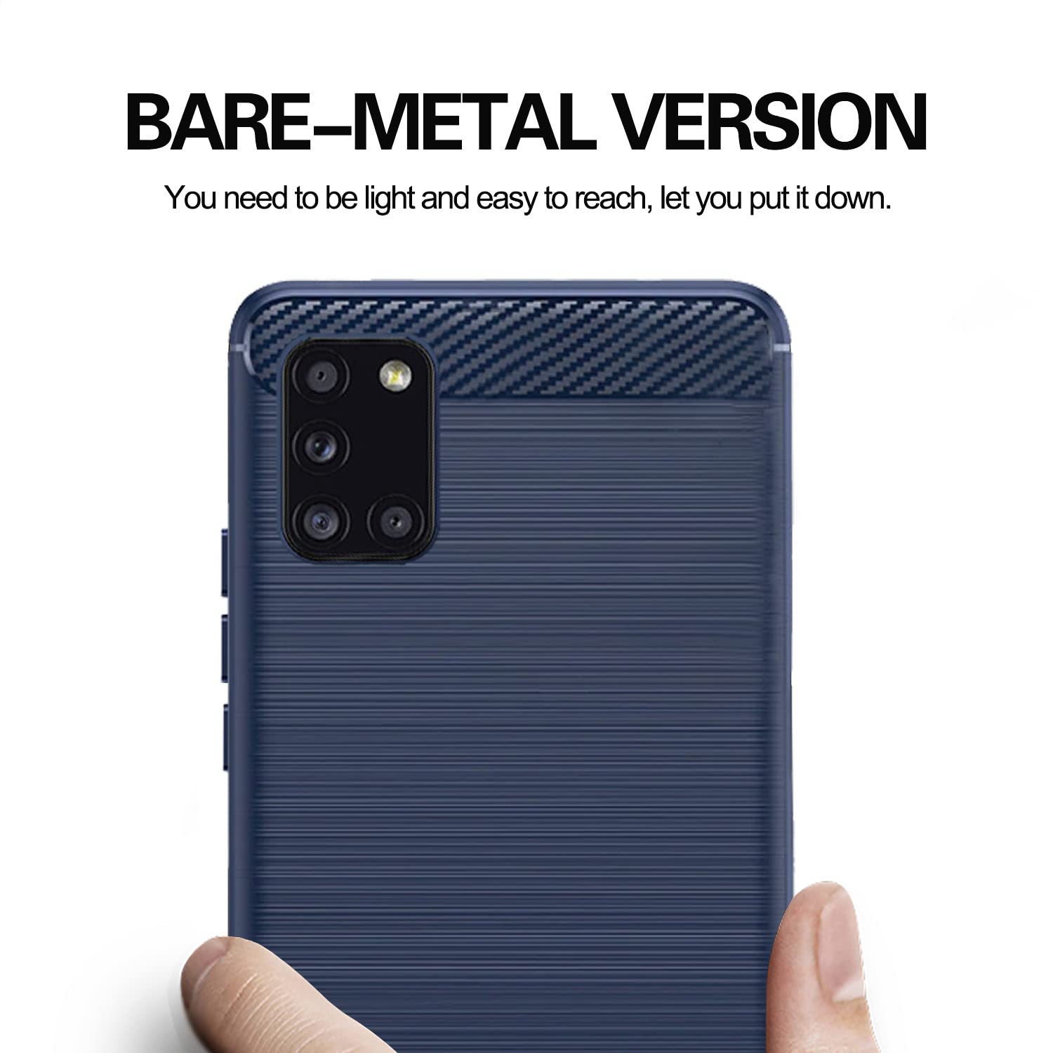 Pikkme Samsung A31 blue mobile cover – photo 6