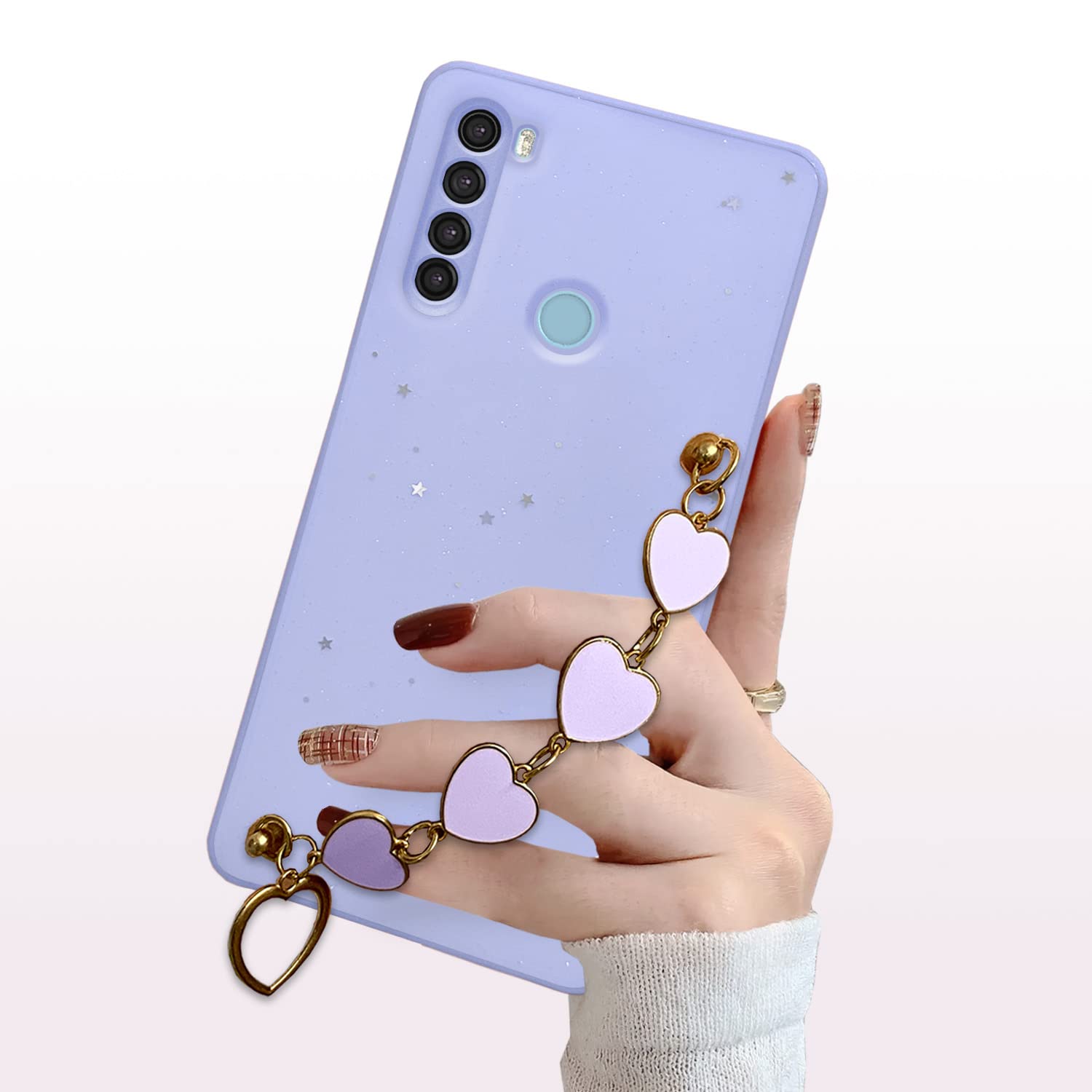 Redmi Note 8 Chain mobile back cover in purple by Pikkme – photo 4