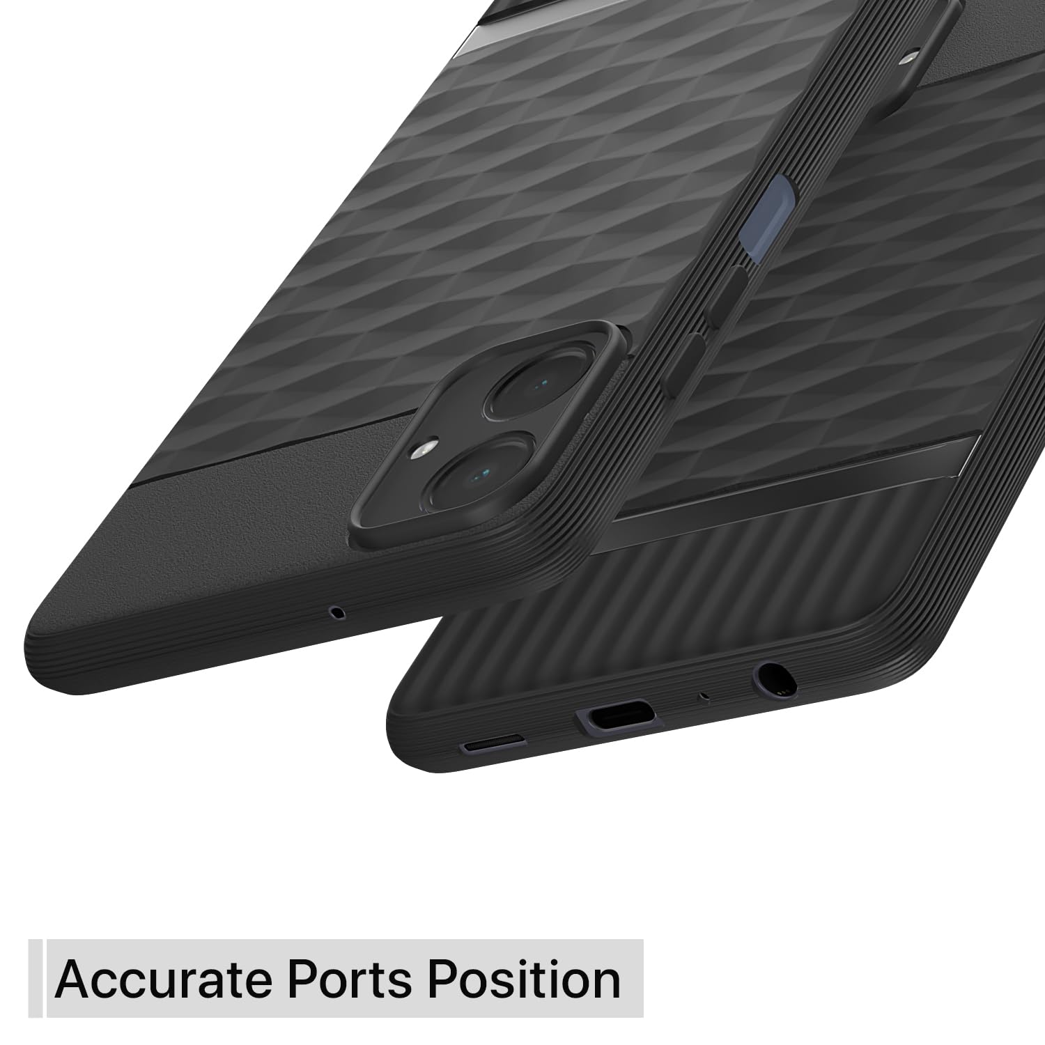 Pikkme Samsung Galaxy A06 Gencase Back Cover (Black)