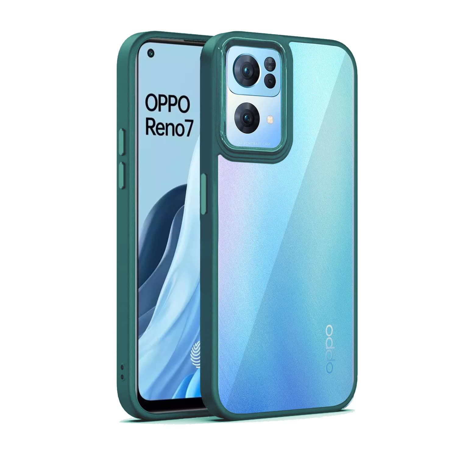 Dark green mobile back cover for Oppo Reno 7 Pro 5G – Pikkme