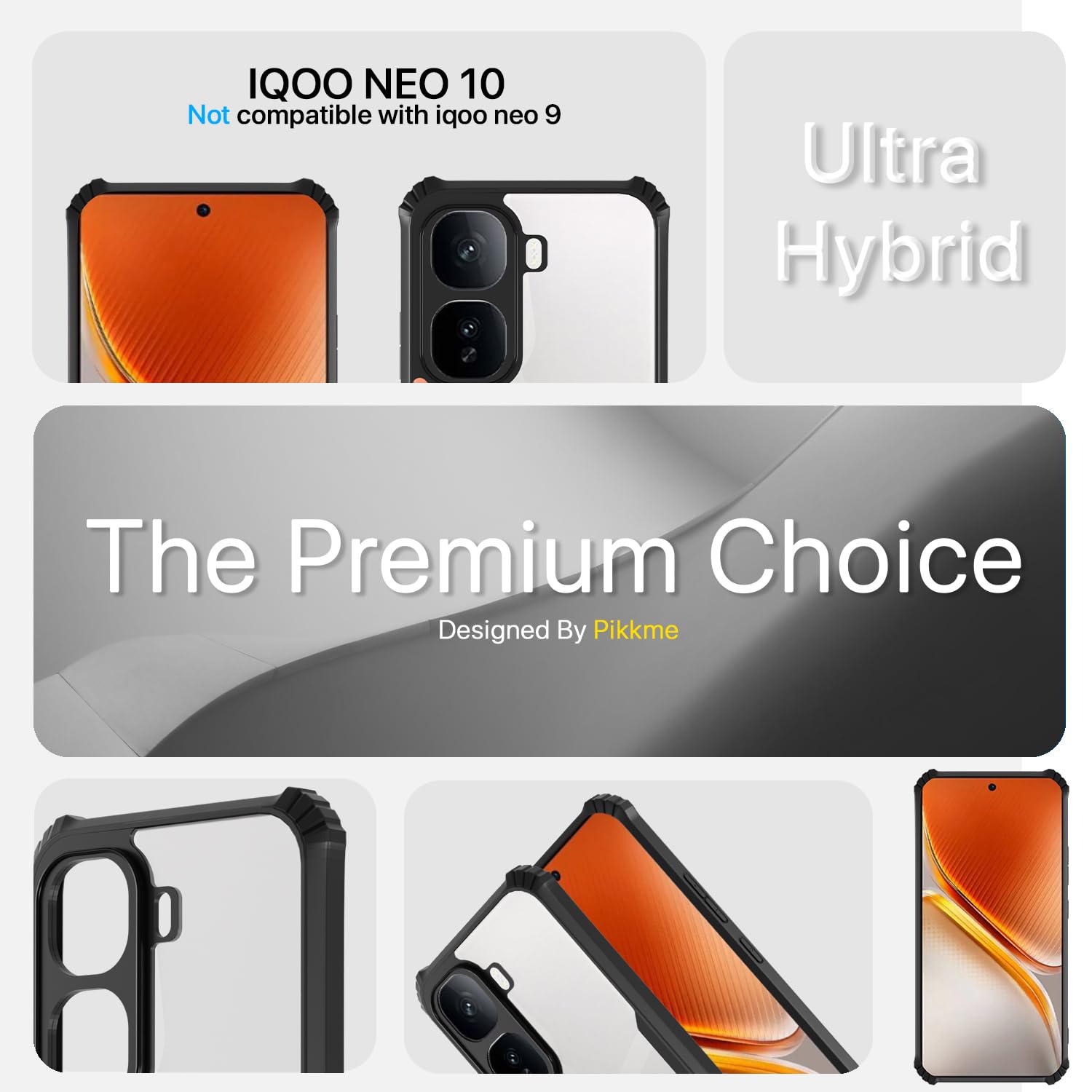 Pikkme iQOO Neo 10 5G black phone cover – photo 2