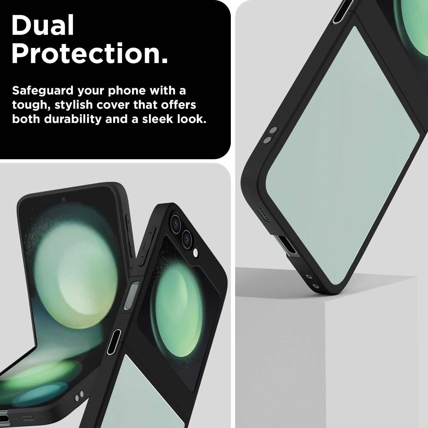 Pikkme black flip cover for Samsung Z – photo 3