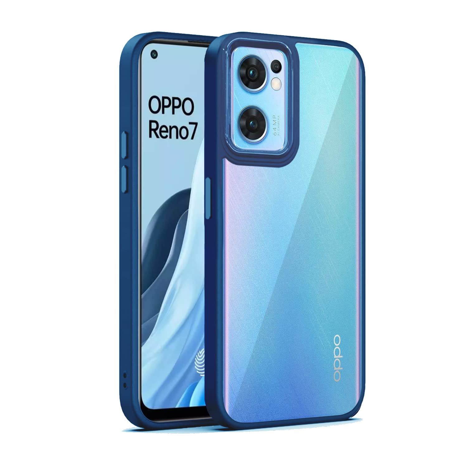 Oppo Reno 7 5G phone cover in indigo by Pikkme