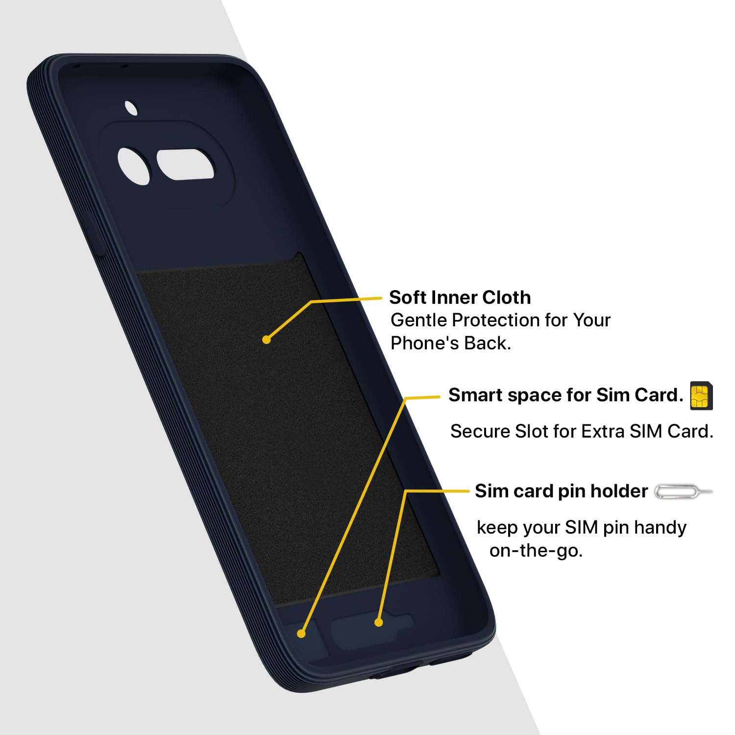 Nothing Phone 4a 5G phone cover in blue by Pikkme – photo 6