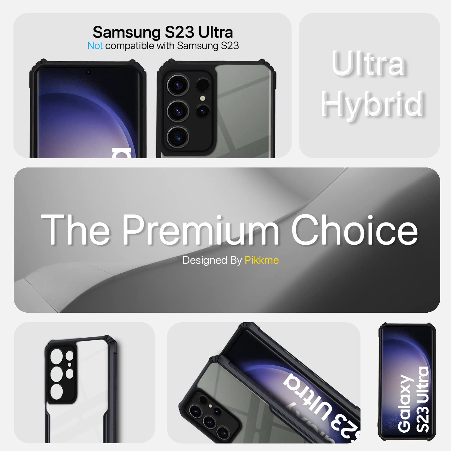 Pikkme Samsung S23 Ultra 5G black phone cover – photo 2