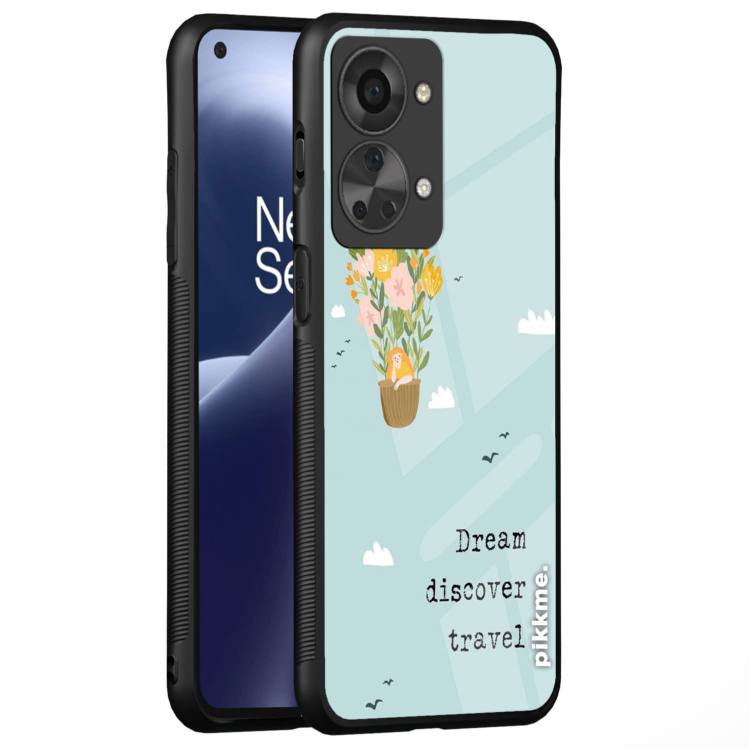Pikkme OnePlus Nord 2T 5G Hybrid back cover
