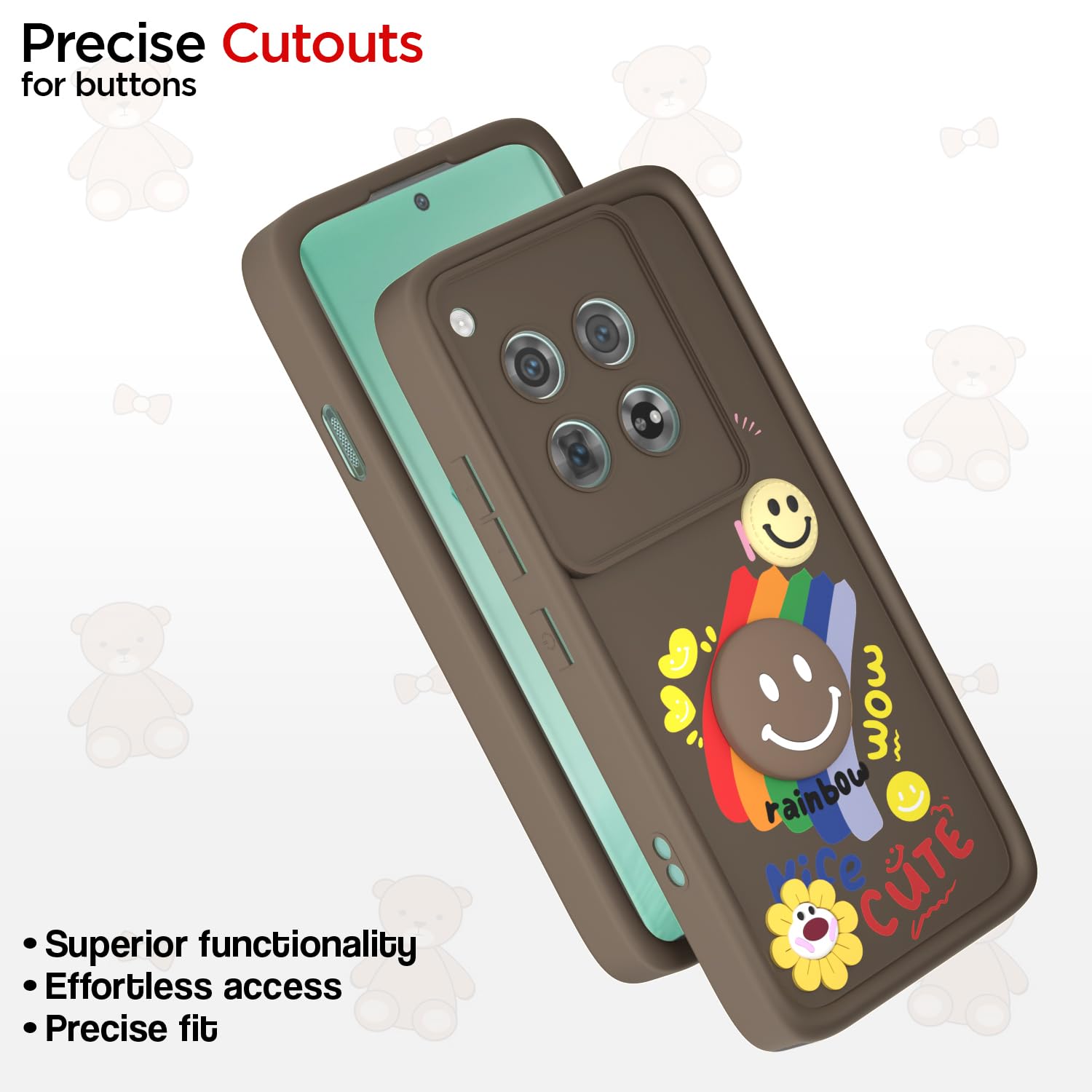 Pikkme OnePlus 12 5G brown back cover – photo 6