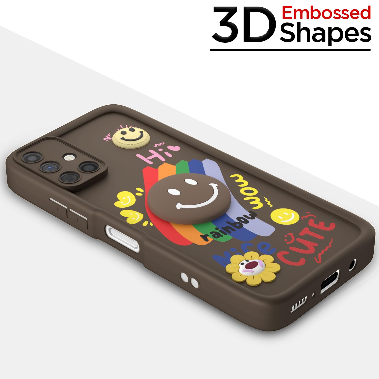 Brown phone cover for Samsung M51 – Pikkme – photo 3