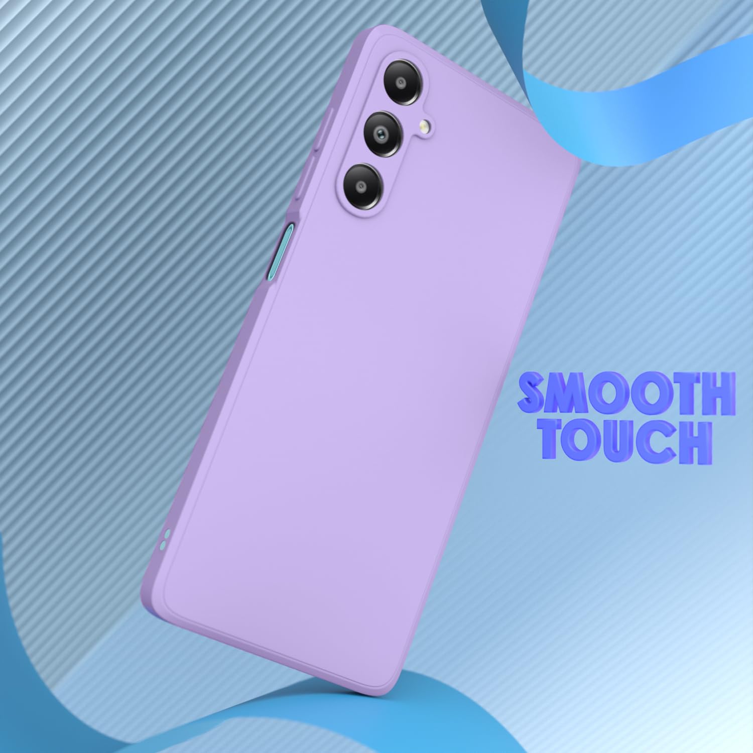 Pikkme Samsung Galaxy M34 5G / F34 5G Liquid Silicone Back Cover | Purple