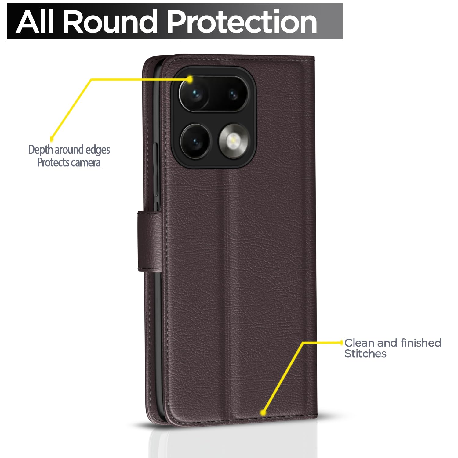 Coffee Wallet mobile flip cover for Realme 16 Pro Plus 5G – Pikkme – photo 4