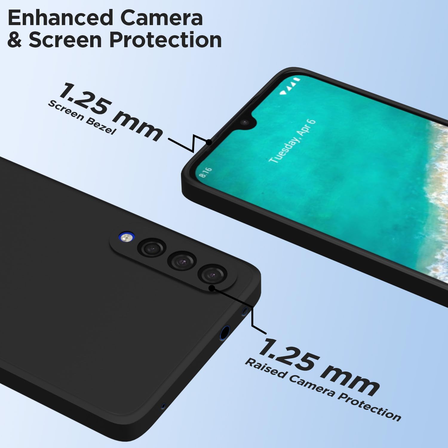 Pikkme Mi A3 black mobile cover – photo 6
