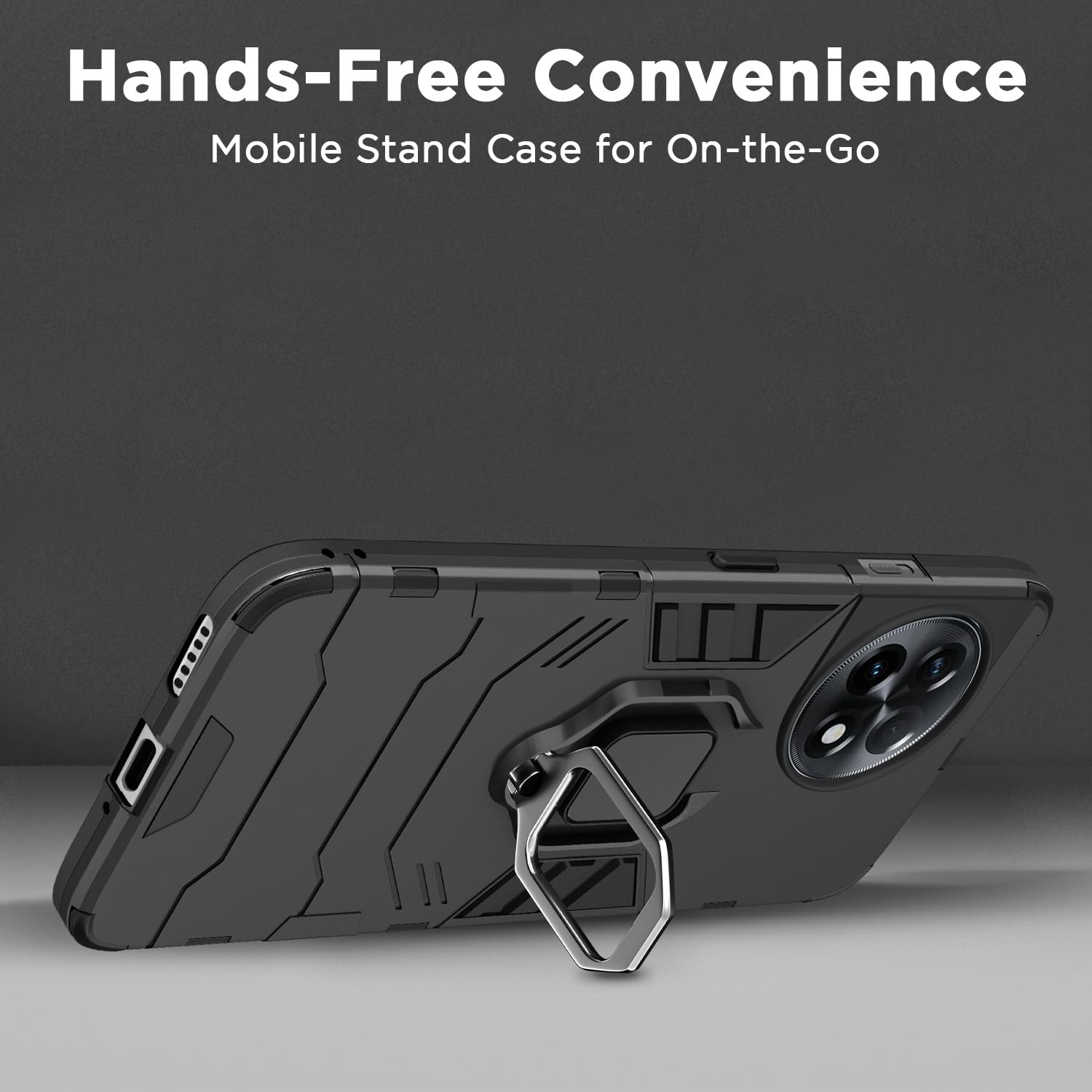Black D5 Tough Armor phone cover for OnePlus 11 5G – Pikkme – photo 6