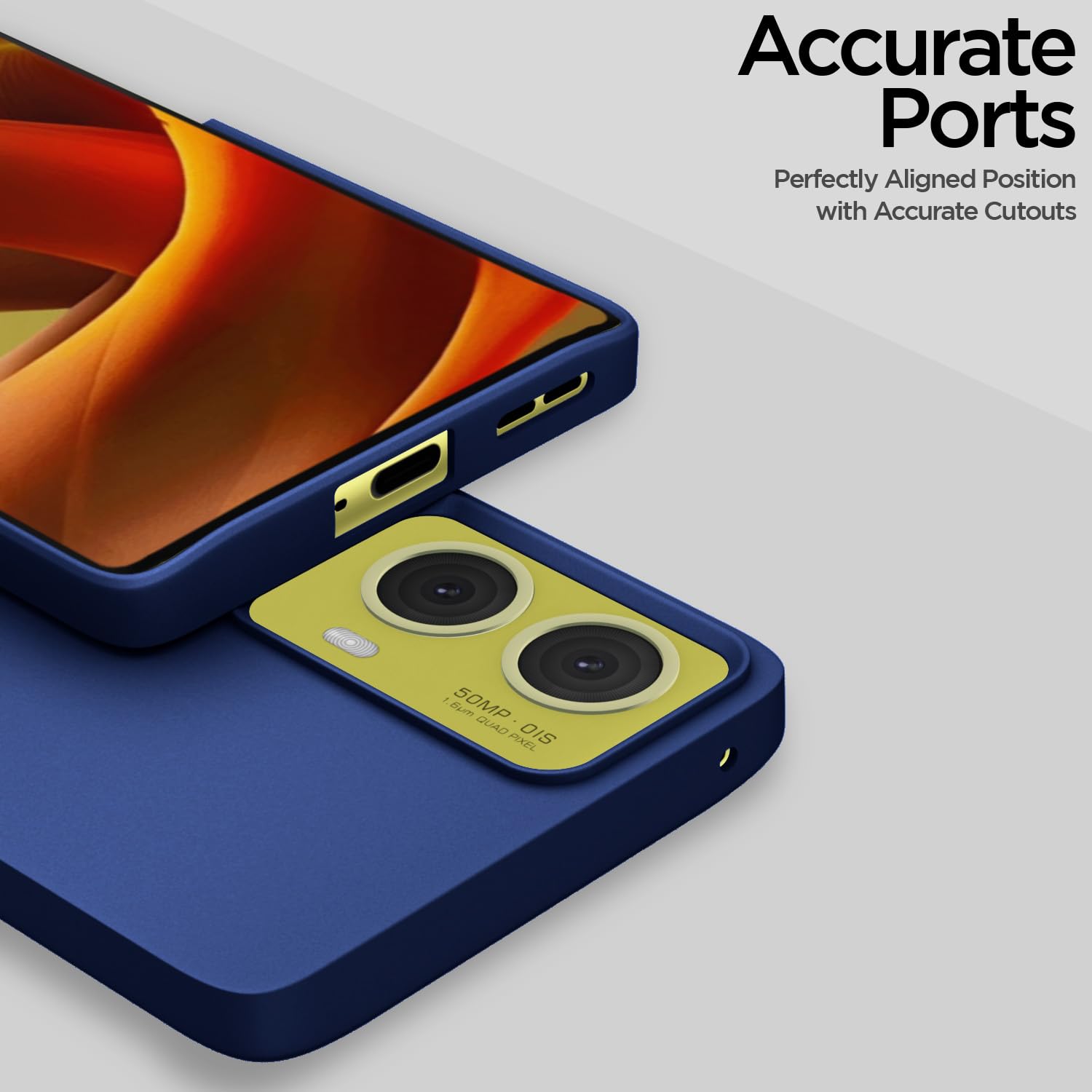 Pikkme Moto G85 5G blue mobile back cover – photo 6
