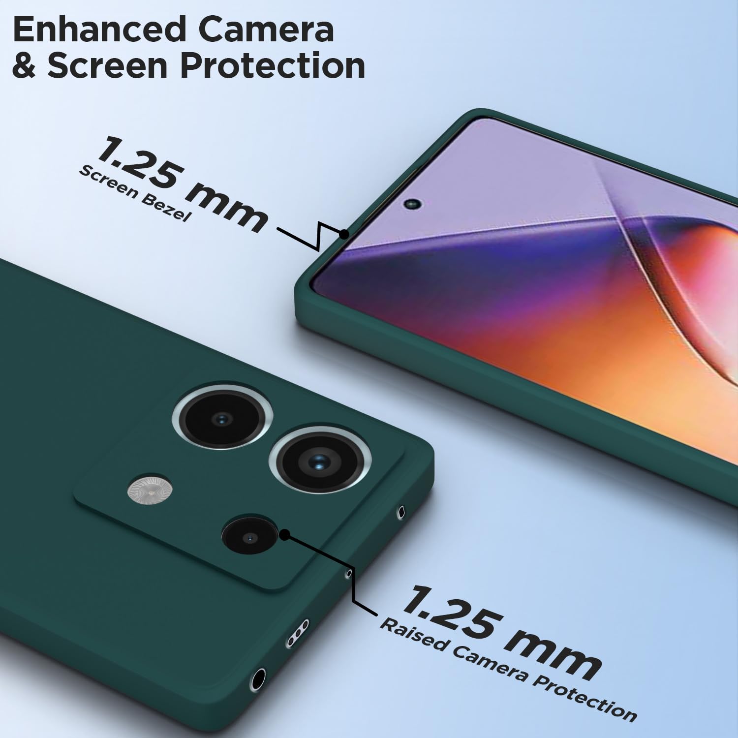Redmi Note 13 Pro 5G back cover in green by Pikkme – photo 6